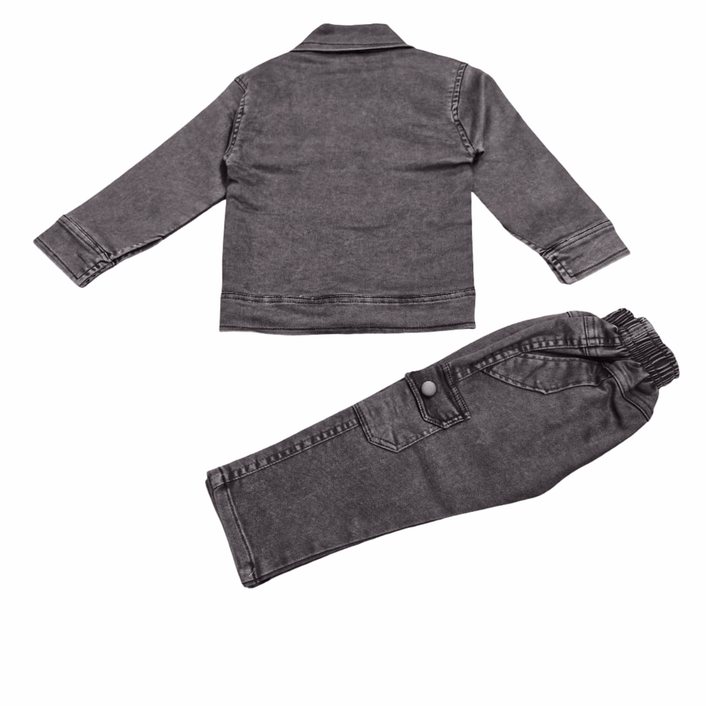 Boys 3-Piece Denim Jacket Set