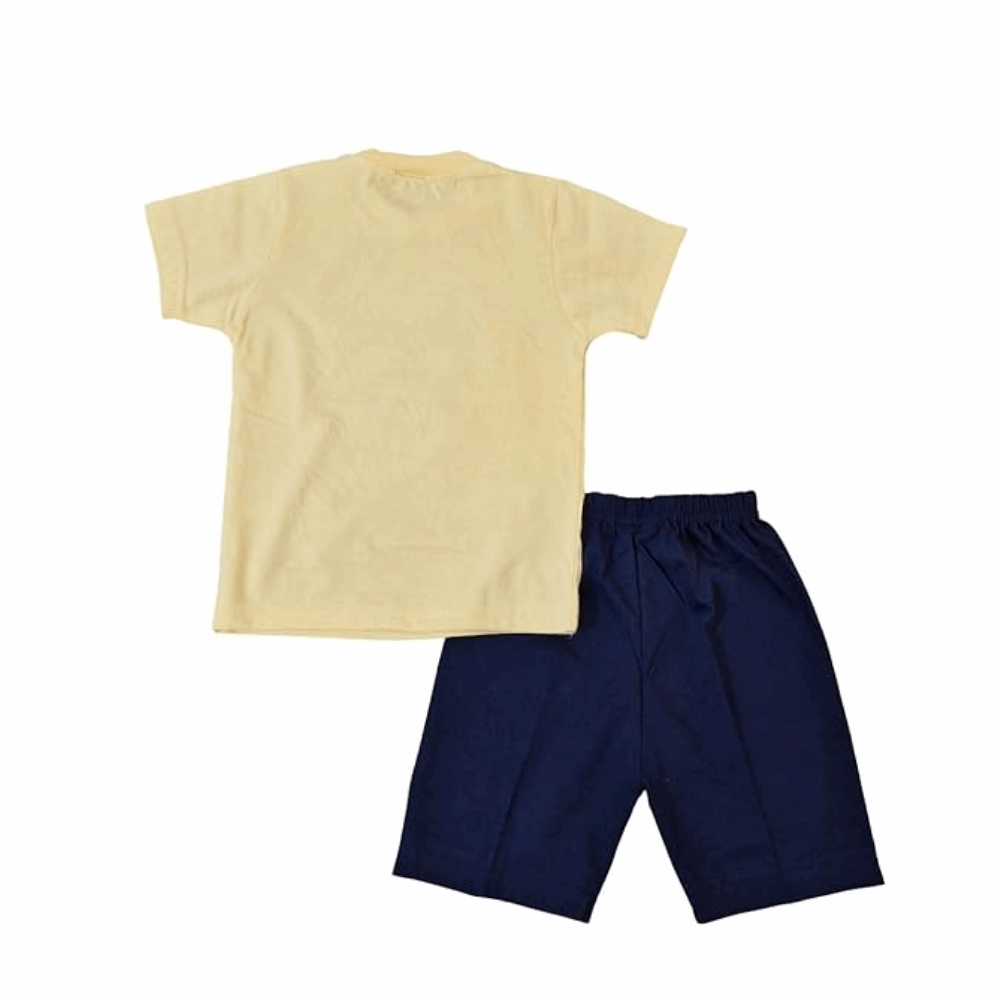 Baby Cotton Half Sleeve T-Shirt & Shorts Set