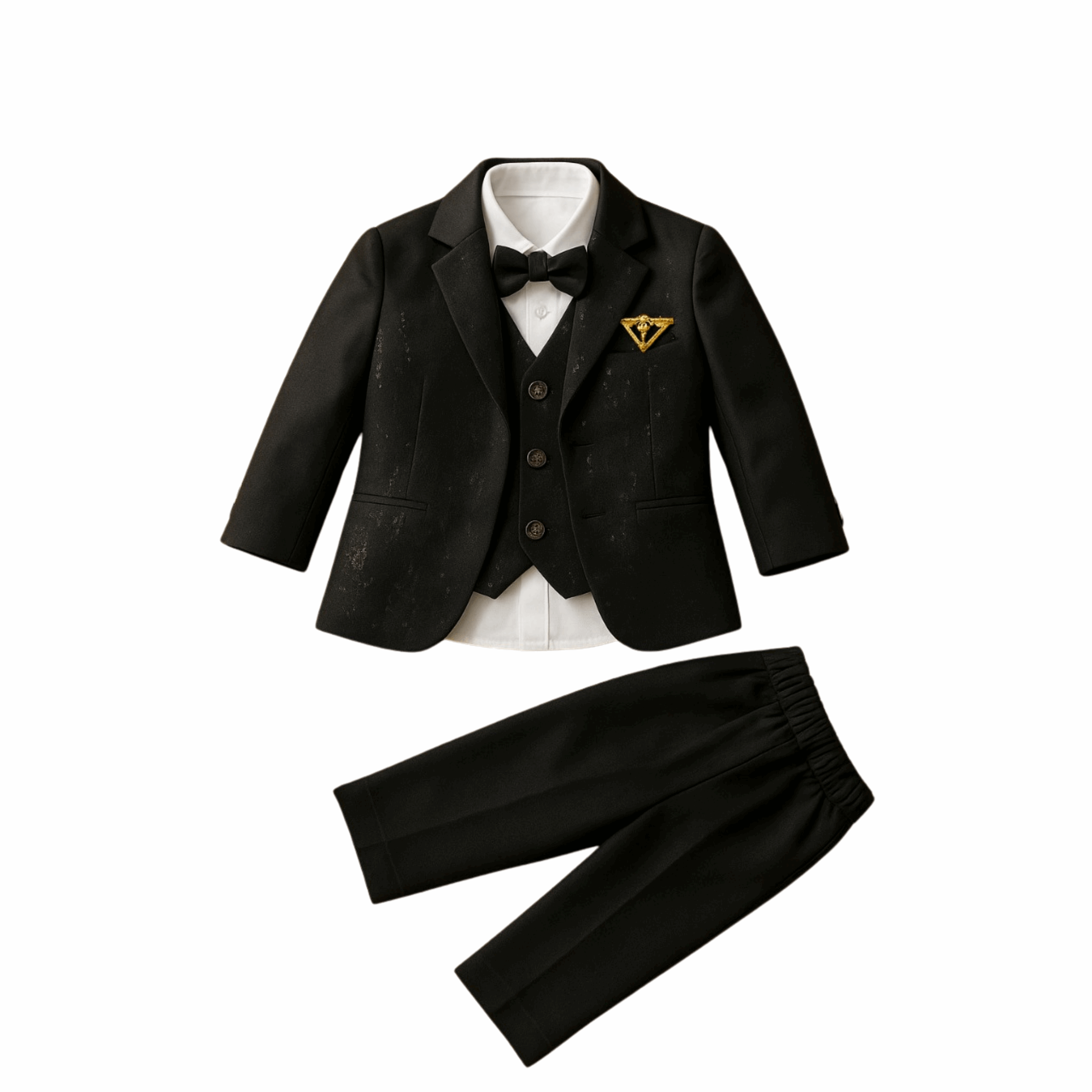 Boys' 4-Piece Formal Suit Set