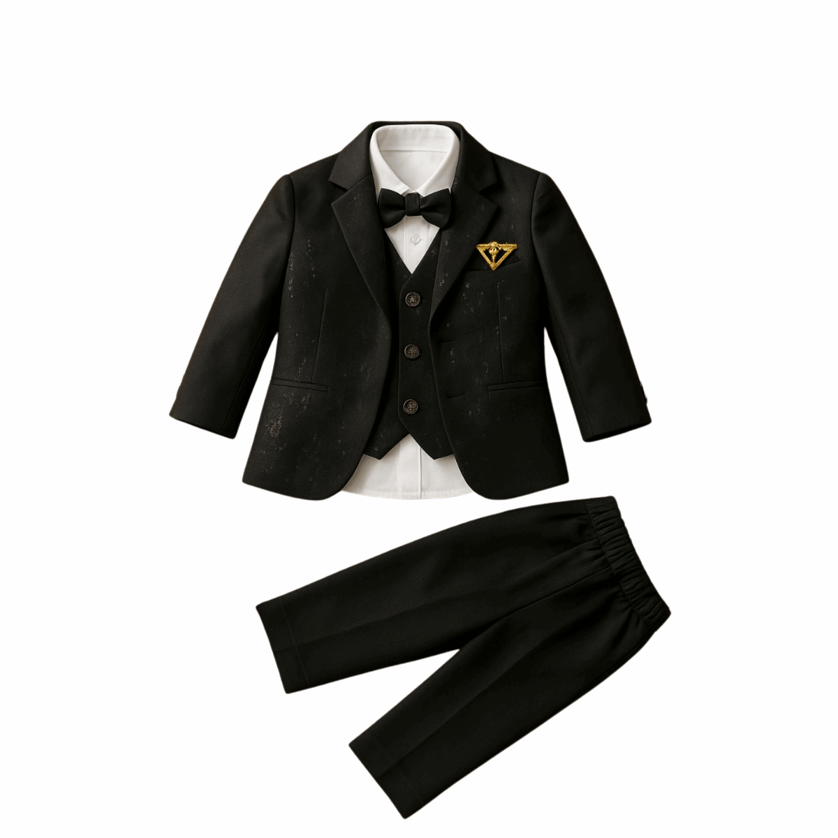 Boys' 4-Piece Formal Suit Set