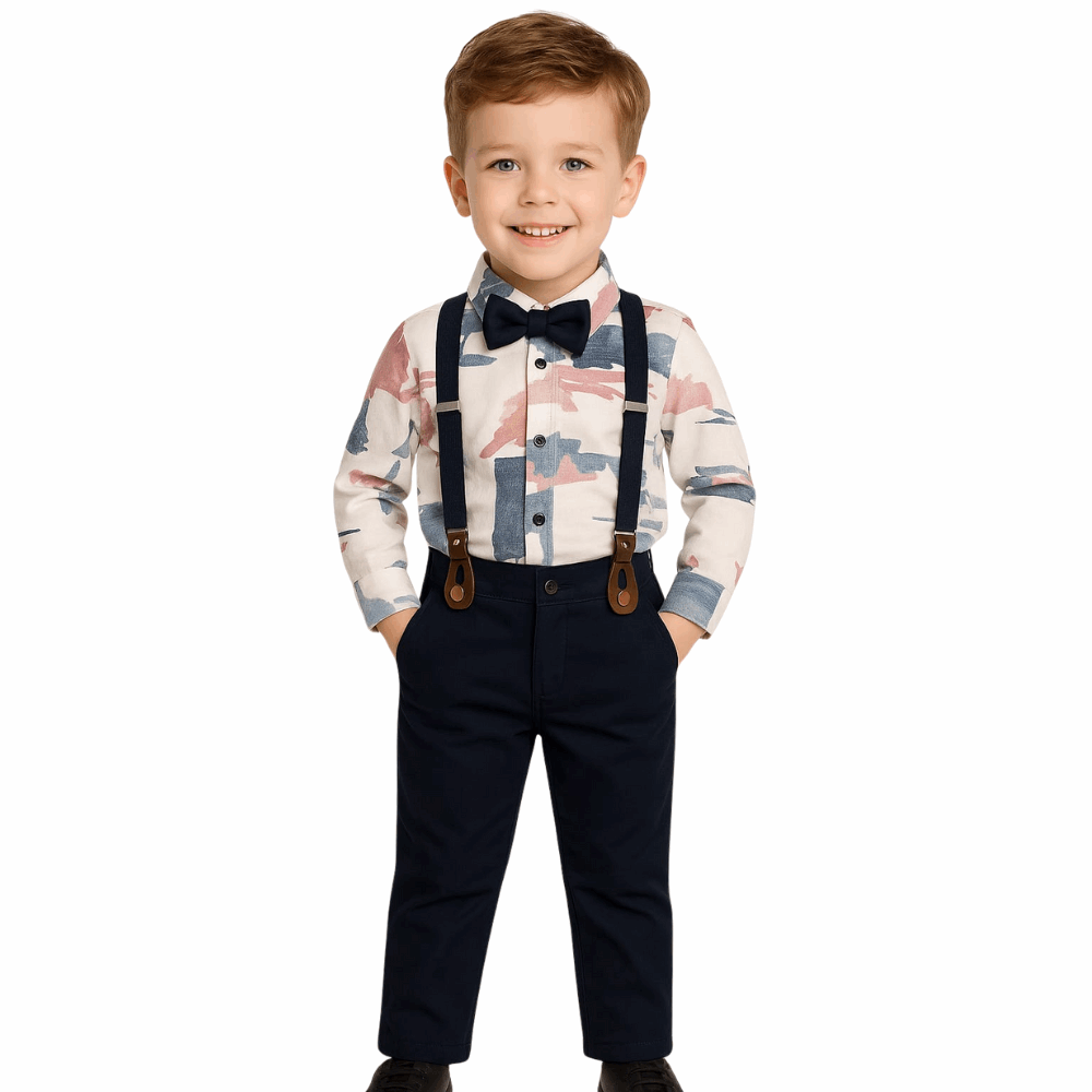 Boy wearing  Cotton T-Shirt and Pant