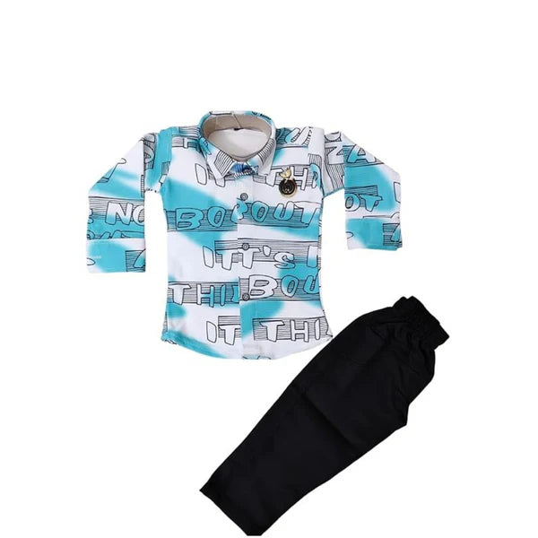 Trendy Boys’ Shirt & Pants Set | Trends Junior Kidswear