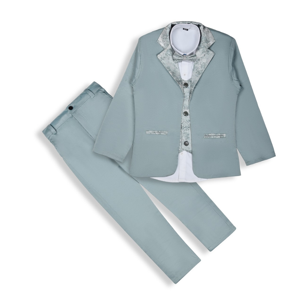 Pastel blue stylish and comfortable boys outfit – ideal for special occasions
