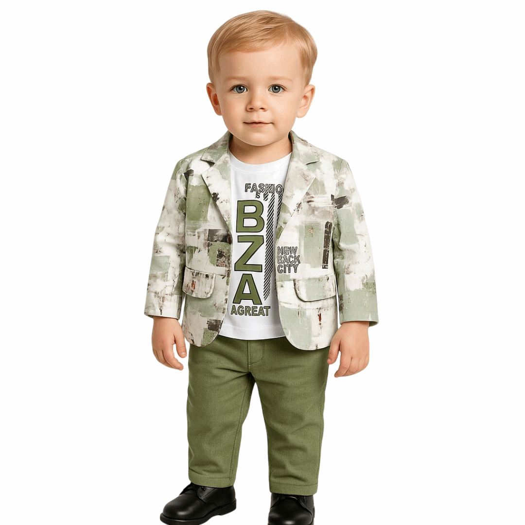 Kids Party Wear Coat Pant Set