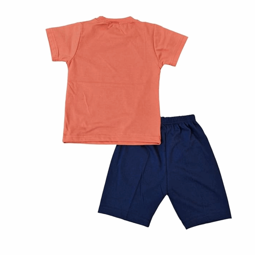 Baby Cotton Half Sleeve T-Shirt & Shorts Set
