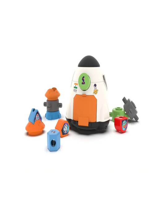 Spaceship and astronaut toy set for kids by Nuwishtek