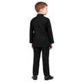 Traditional Indo-Western kids outfit in black – stylish and comfortable wear