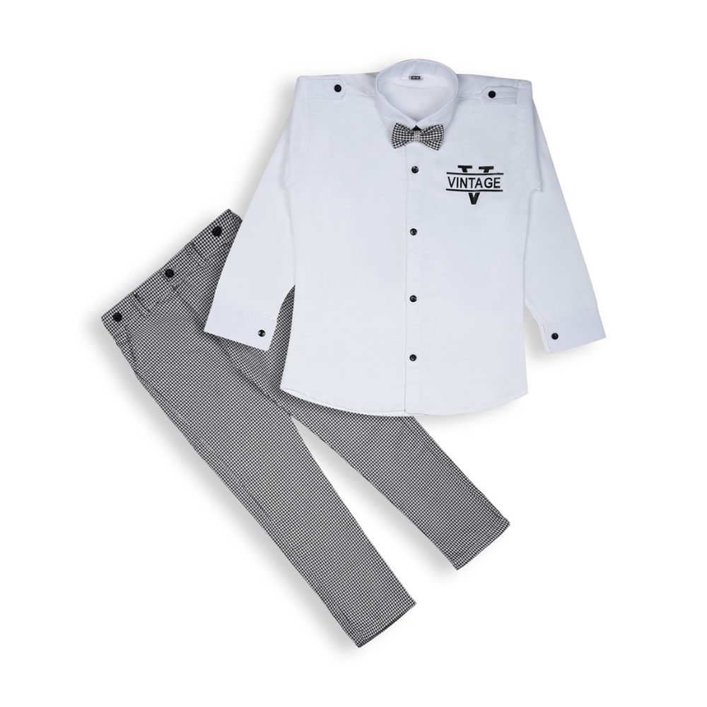 baby store-Toddler Boys Vintage Outfit Set