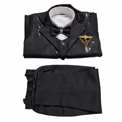 Boys 4-Piece Formal Suit Set with Shirt and Tie - Zustenjoy.com