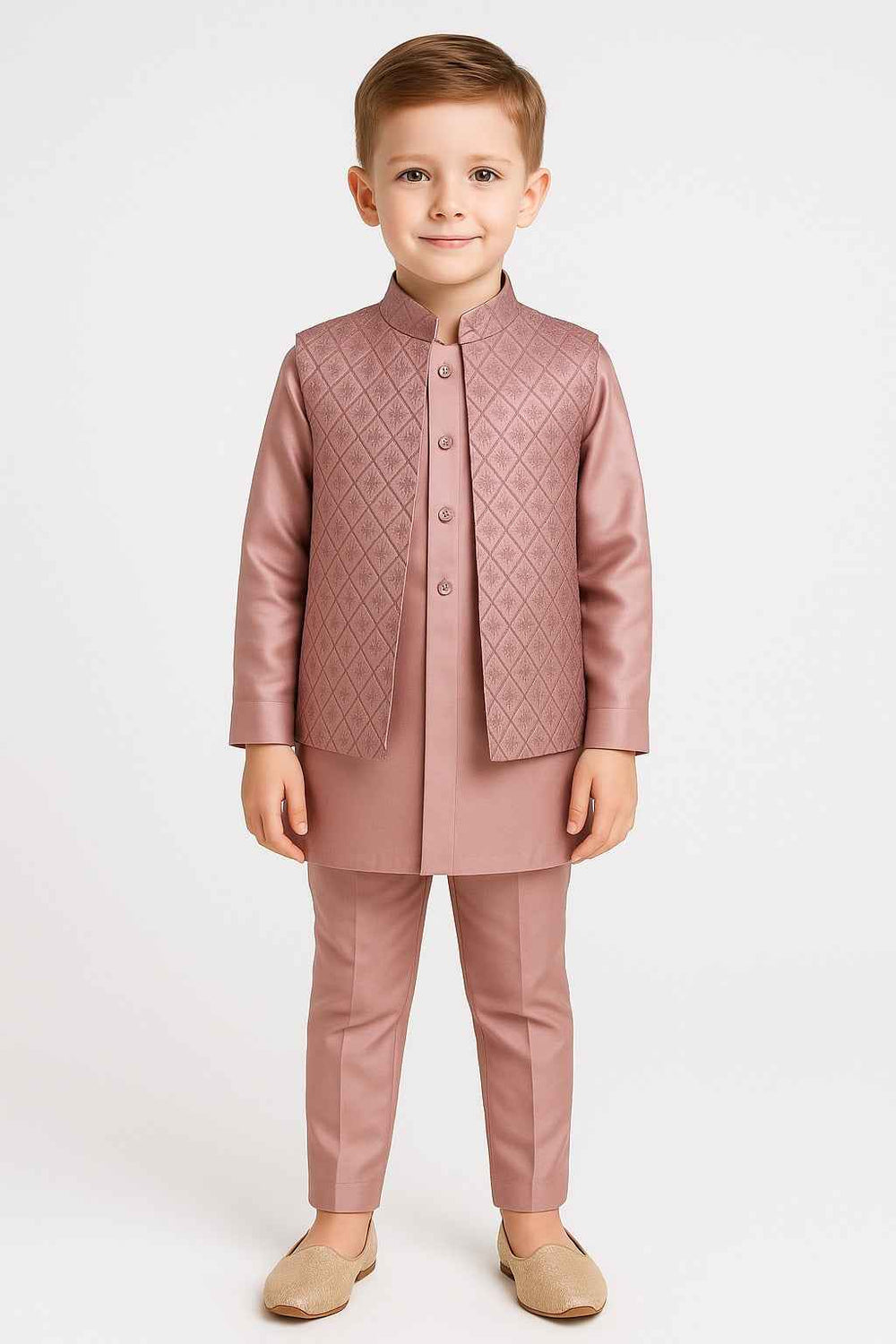 Boys Designer indo-Western -Set - Stylish Boys Indo Western Set - Zustenjoy.com