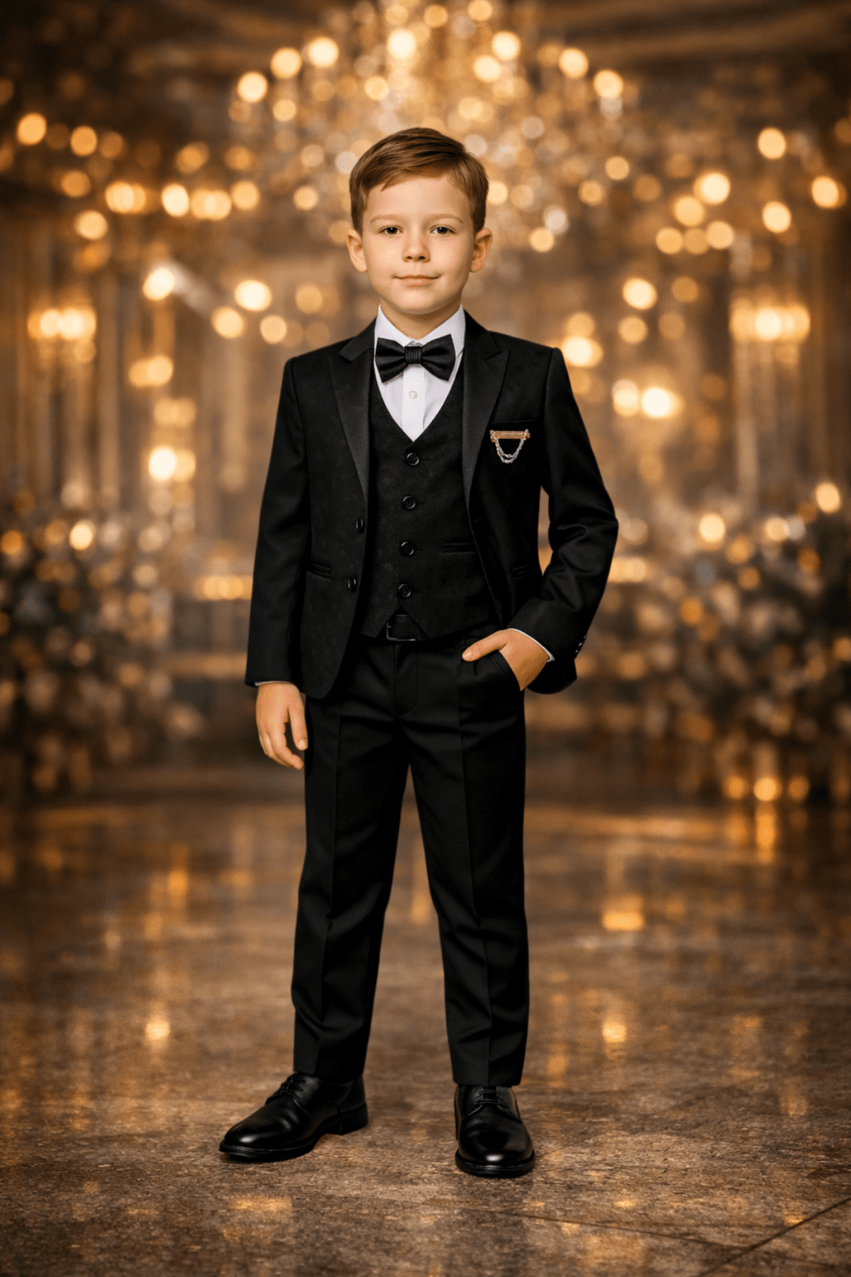 Boys Formal Suit Set - 3-Piece Outfit for Special Occasions - Zustenjoy.com
