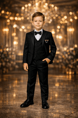 Boys Formal Suit Set - 3-Piece Outfit for Special Occasions - Zustenjoy.com