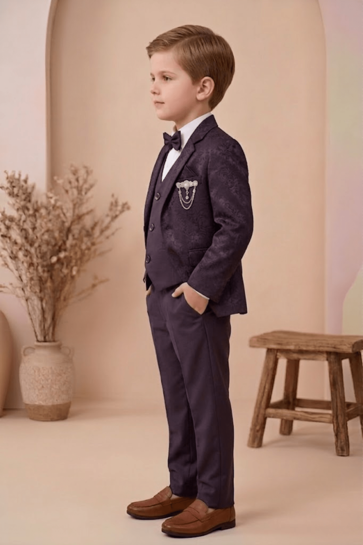 Boys Formal Suit Set – A Smart, Comfortable Look for Weddings and Special Occasions - Zustenjoy.com