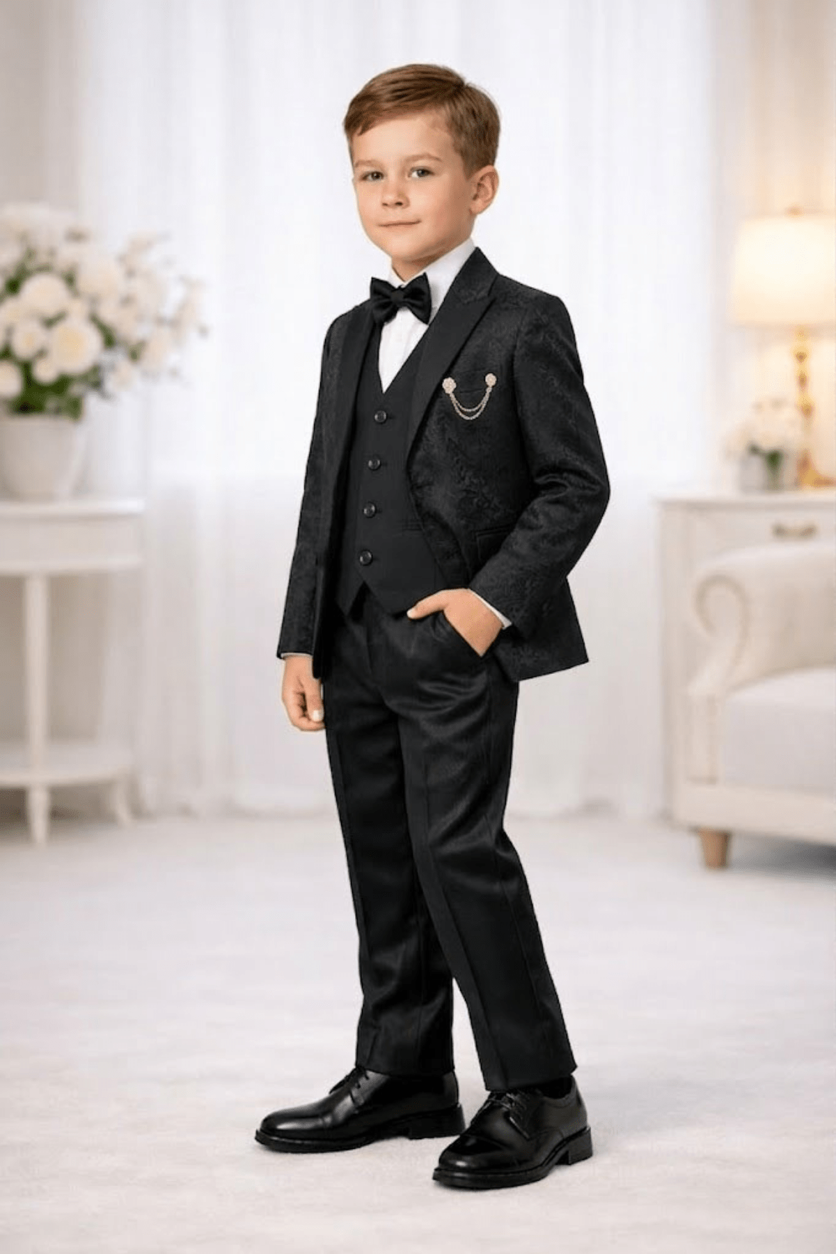 Boys Formal Suit Set – A Smart, Comfortable Look for Weddings and Special Occasions - Zustenjoy.com