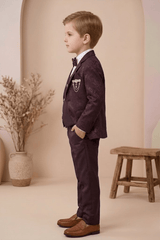 Boys Formal Suit Set – A Smart, Comfortable Look for Weddings and Special Occasions - Zustenjoy.com