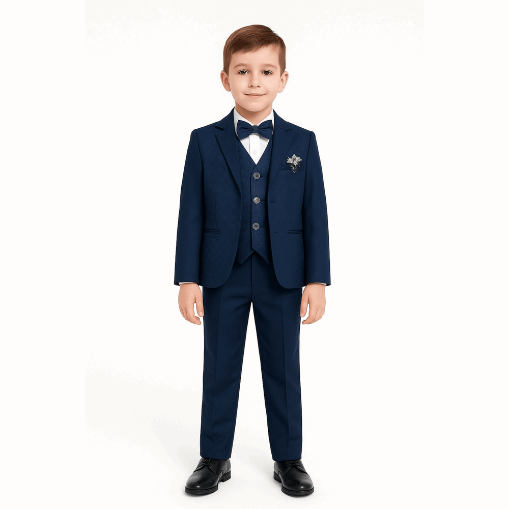 Boys Formal Suit Set – A Smart, Comfortable Look for Weddings and Special Occasions - Zustenjoy.com