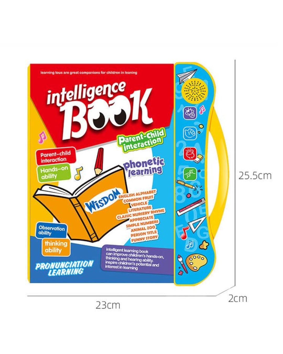 child-safe interactive learning book