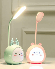 Kids LED Teddy Bear Lamp - Rechargeable RGB Cartoon Design - Zustenjoy.com