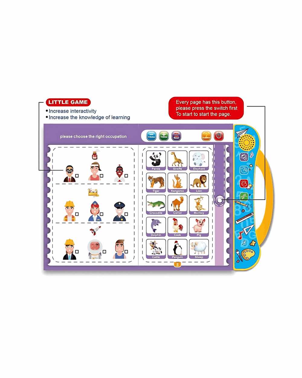 Kids' Musical Learning Book (3+)