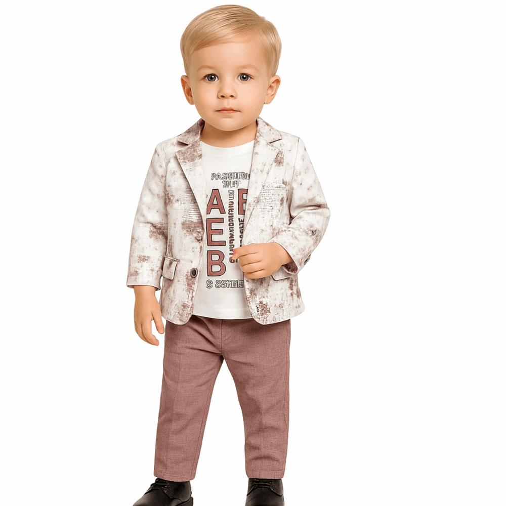Kids Party Wear Coat Pant Set