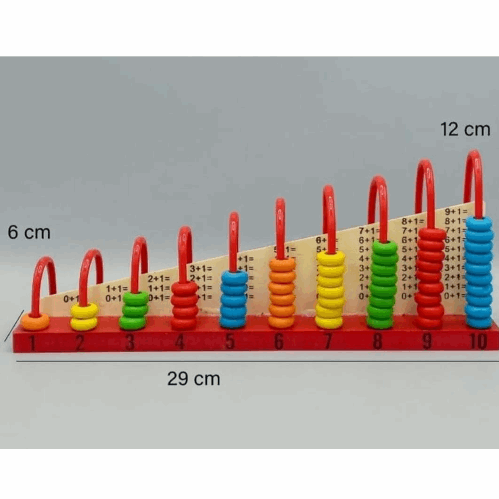 Wooden Abacus Math Toy – Fun Learning Kit for Kids Ages 3+ - Zustenjoy.com