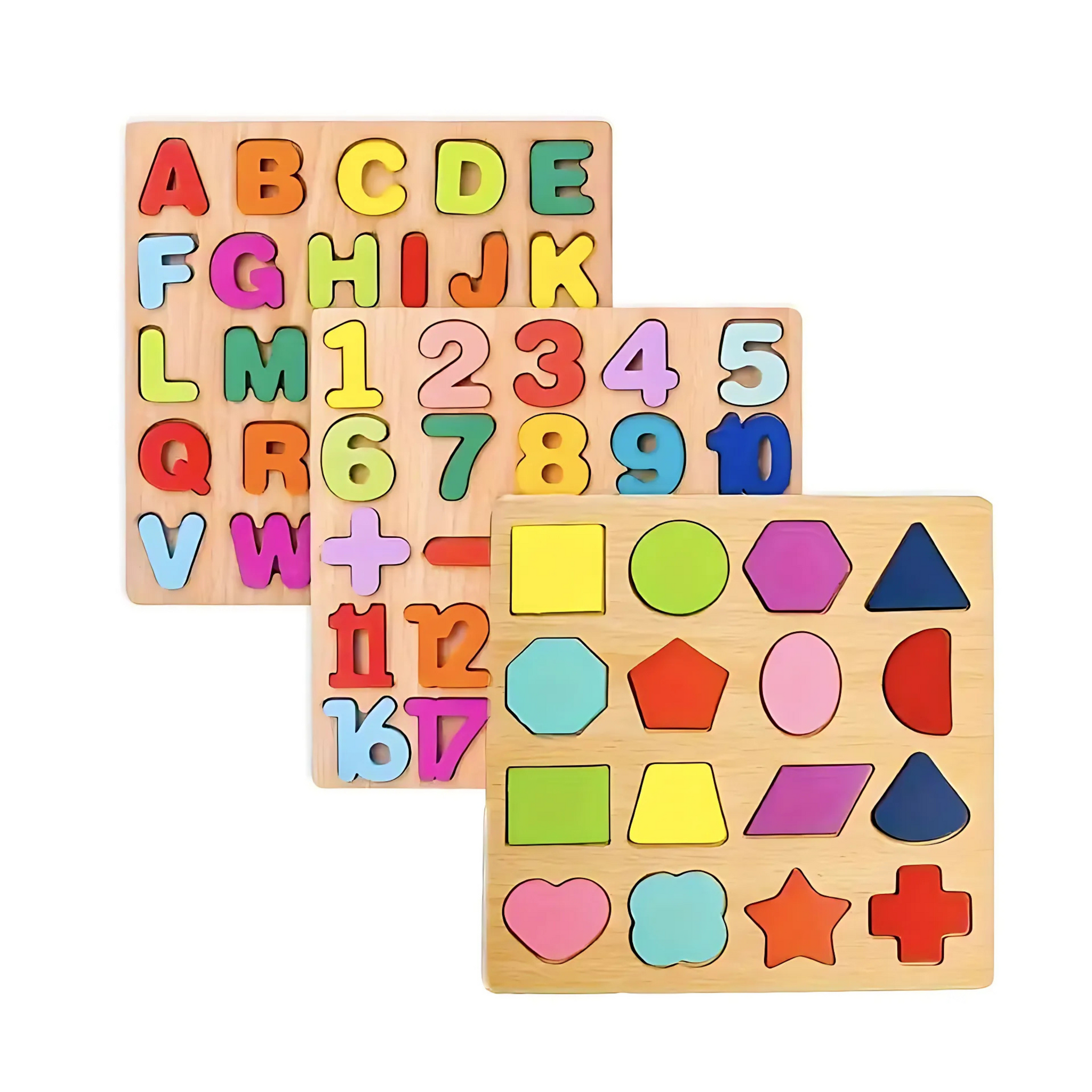 wooden capital alphabet puzzle for toddlers