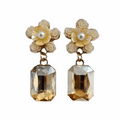 yellow-Korean Earring for Girls - Celebrity Inspired Stylish