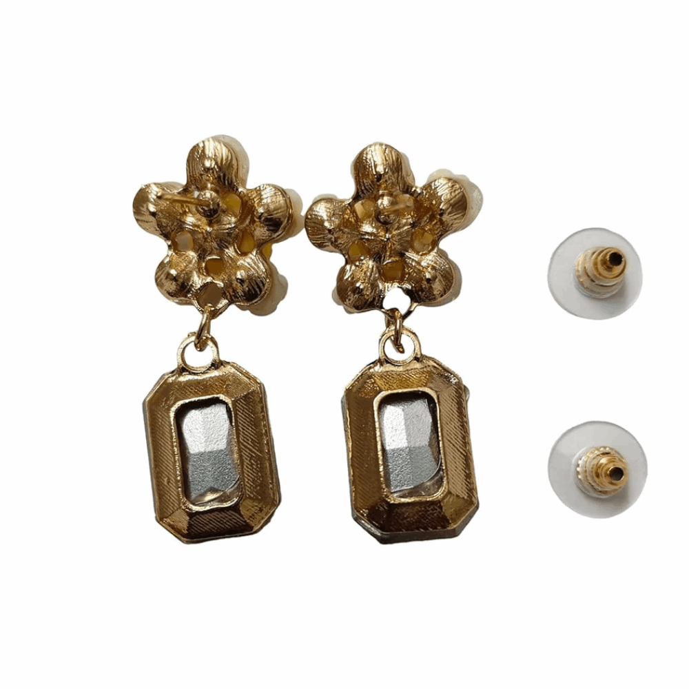 yellowish-golden_Korean Earring for Girls 